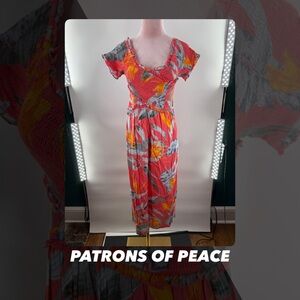 NWOT Patrons Of Peace Cropped Jumpsuit